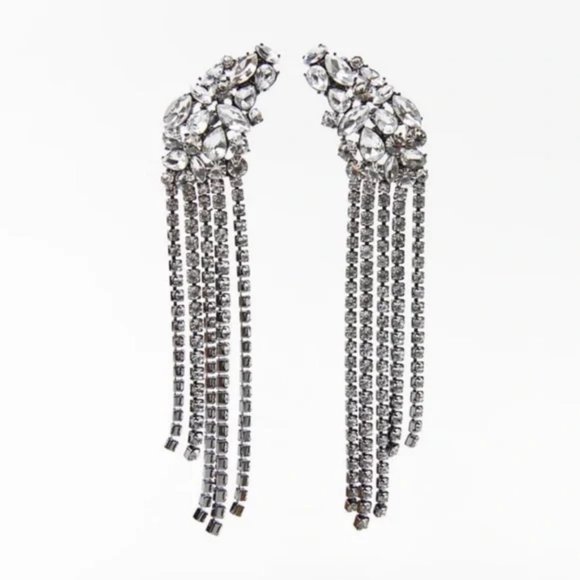 ZARA JEWEL EARRINGS - Picture 13 of 14